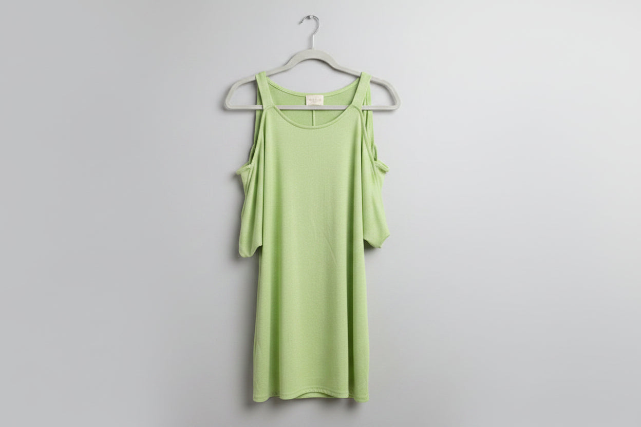 123 Story Lime Green Top
