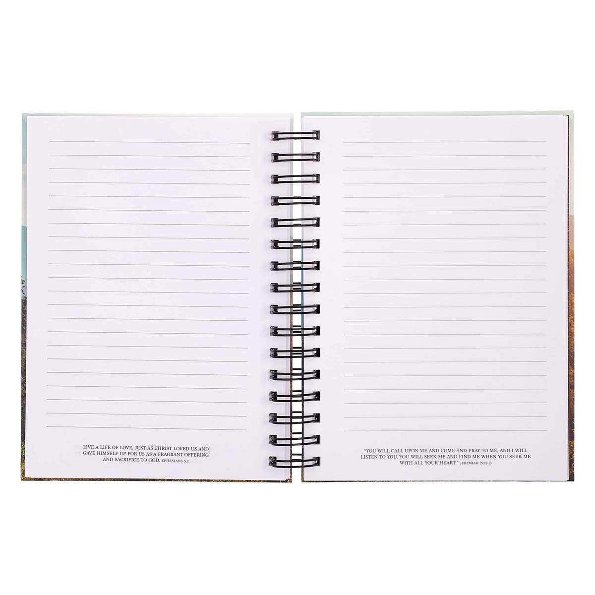 Be Strong & Courageous Wirebound Journal