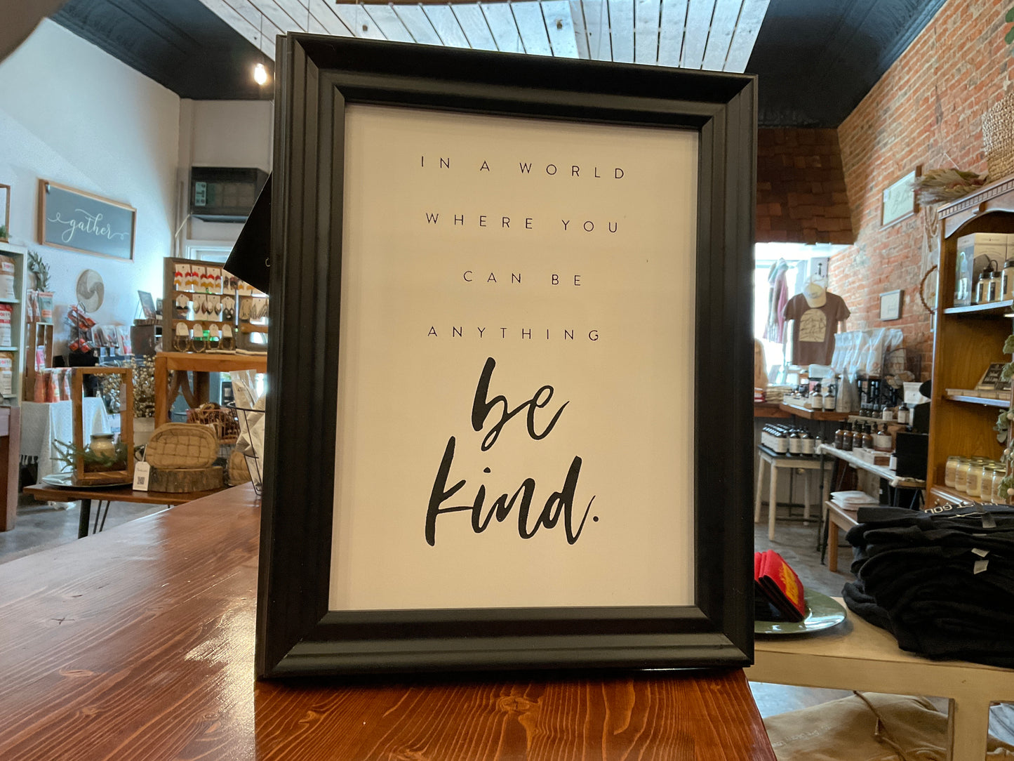 In a World / Be Kind