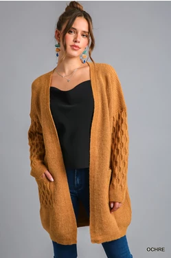 Knitted Cardigan Sweater