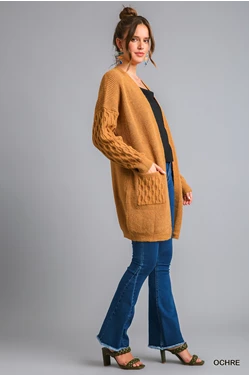Knitted Cardigan Sweater