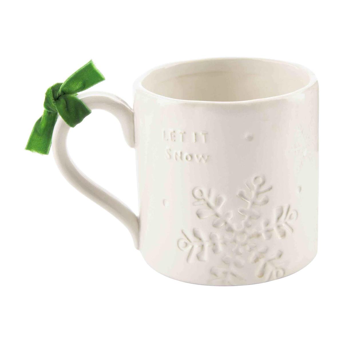 Let It Snow White Mug