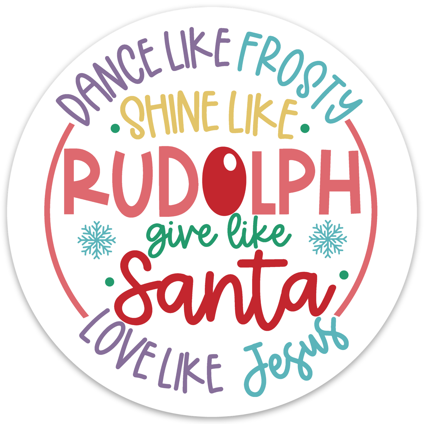 Love Like Jesus Sticker