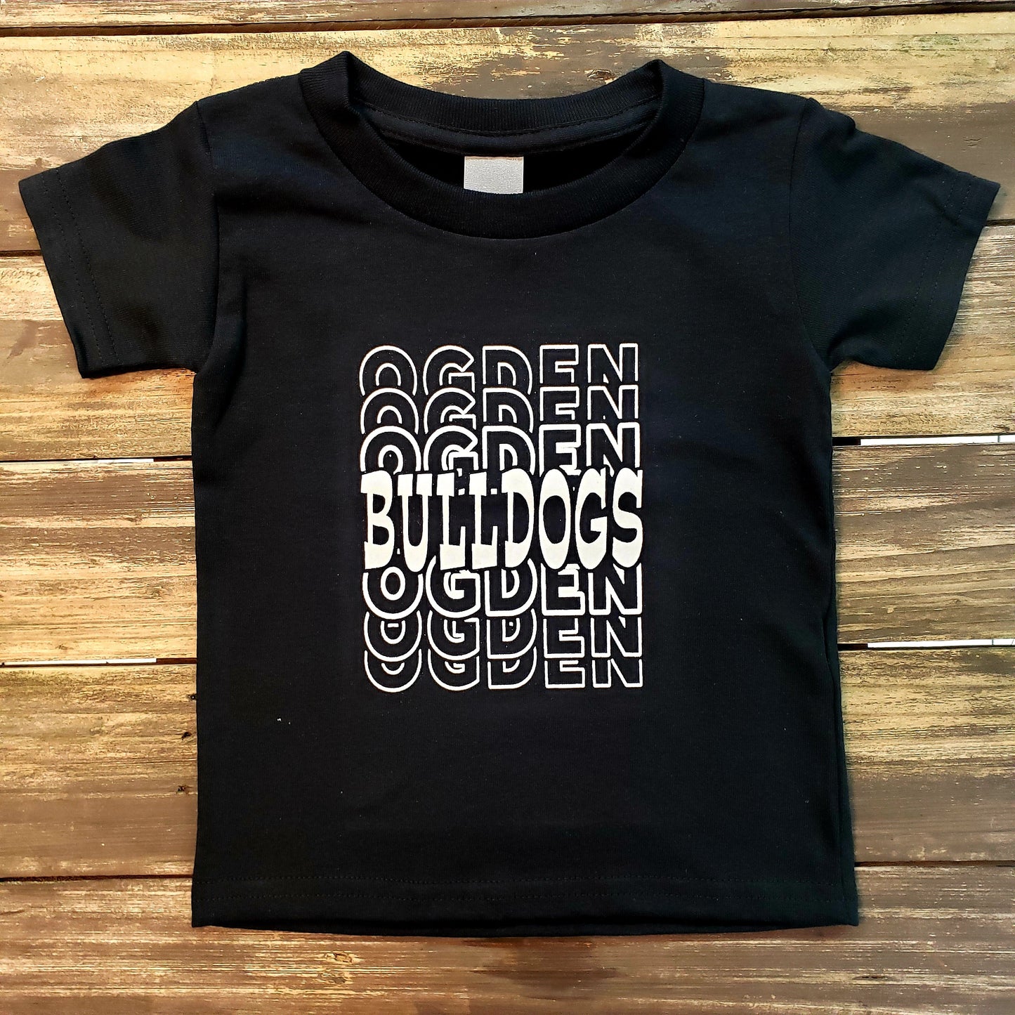 Ogden Bulldogs Toddler Tee Black