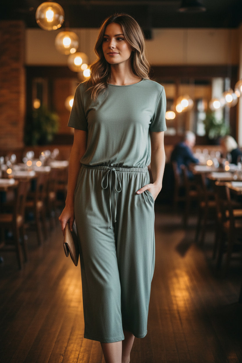 Zenana Long Romper