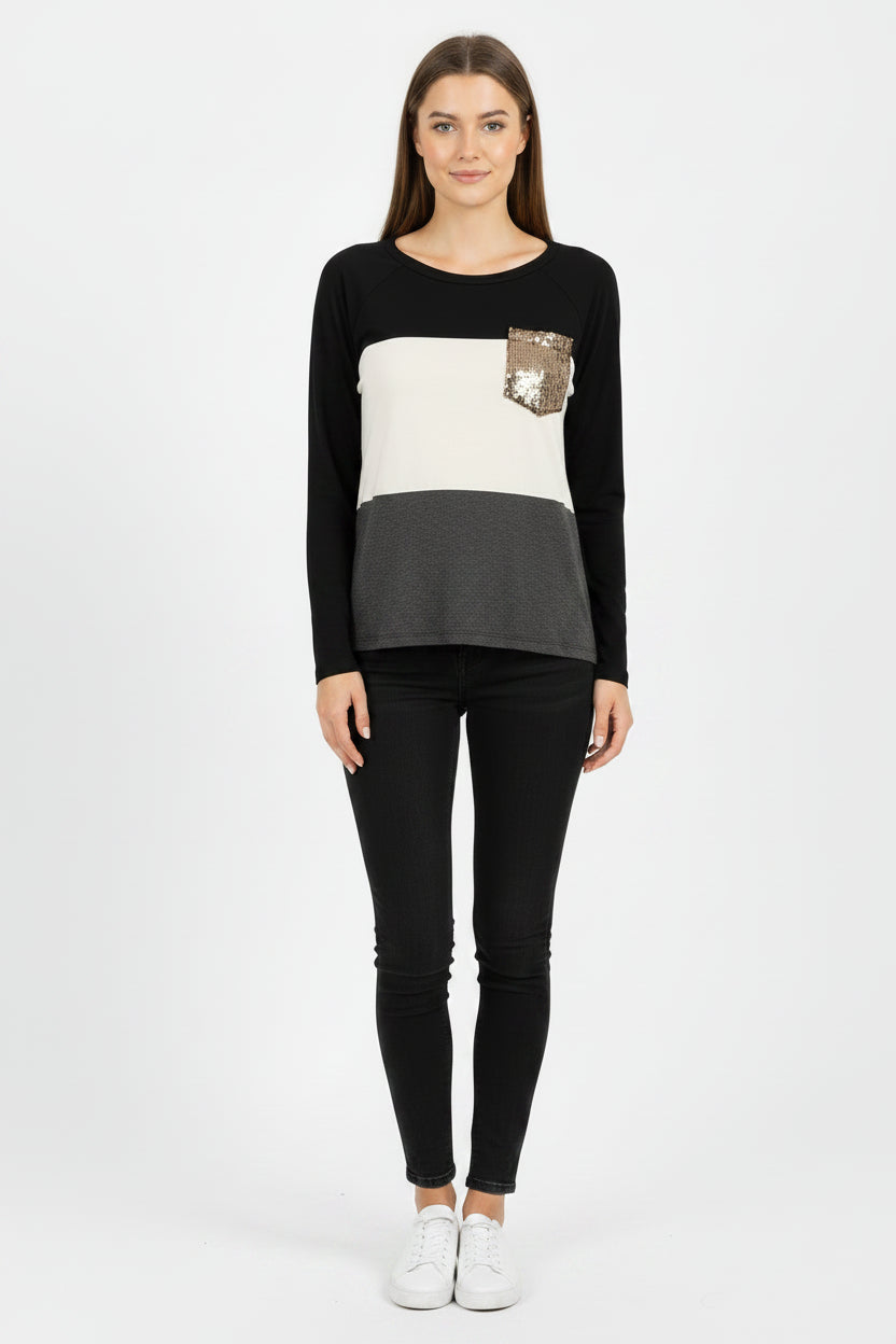 a.gain Striped Top