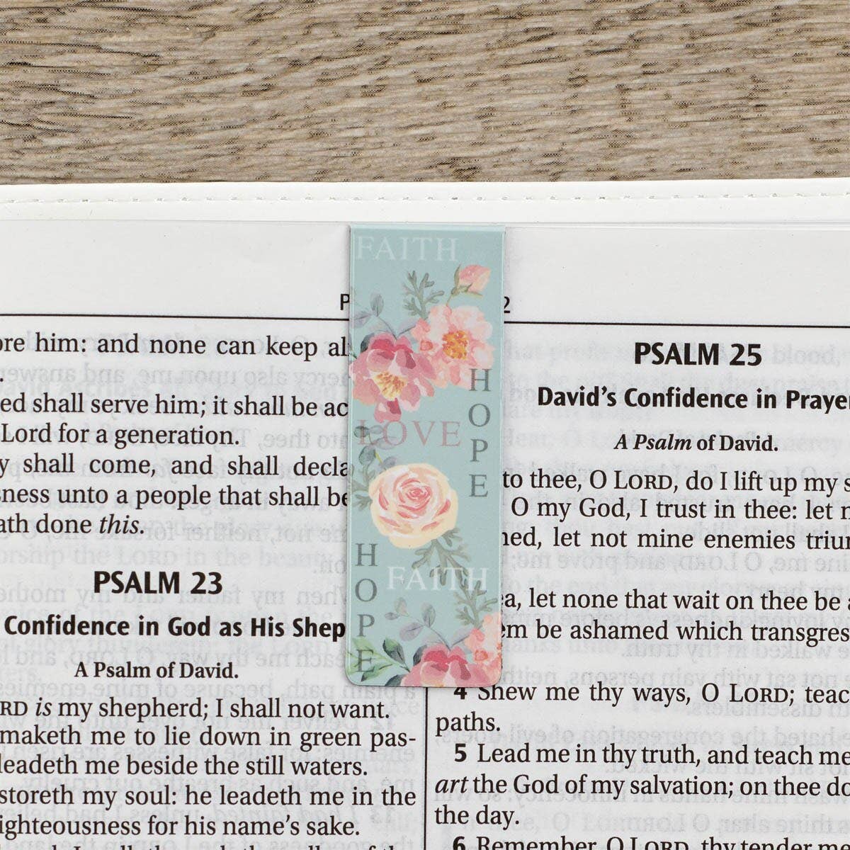 Magnetic Bookmark Vintage Floral