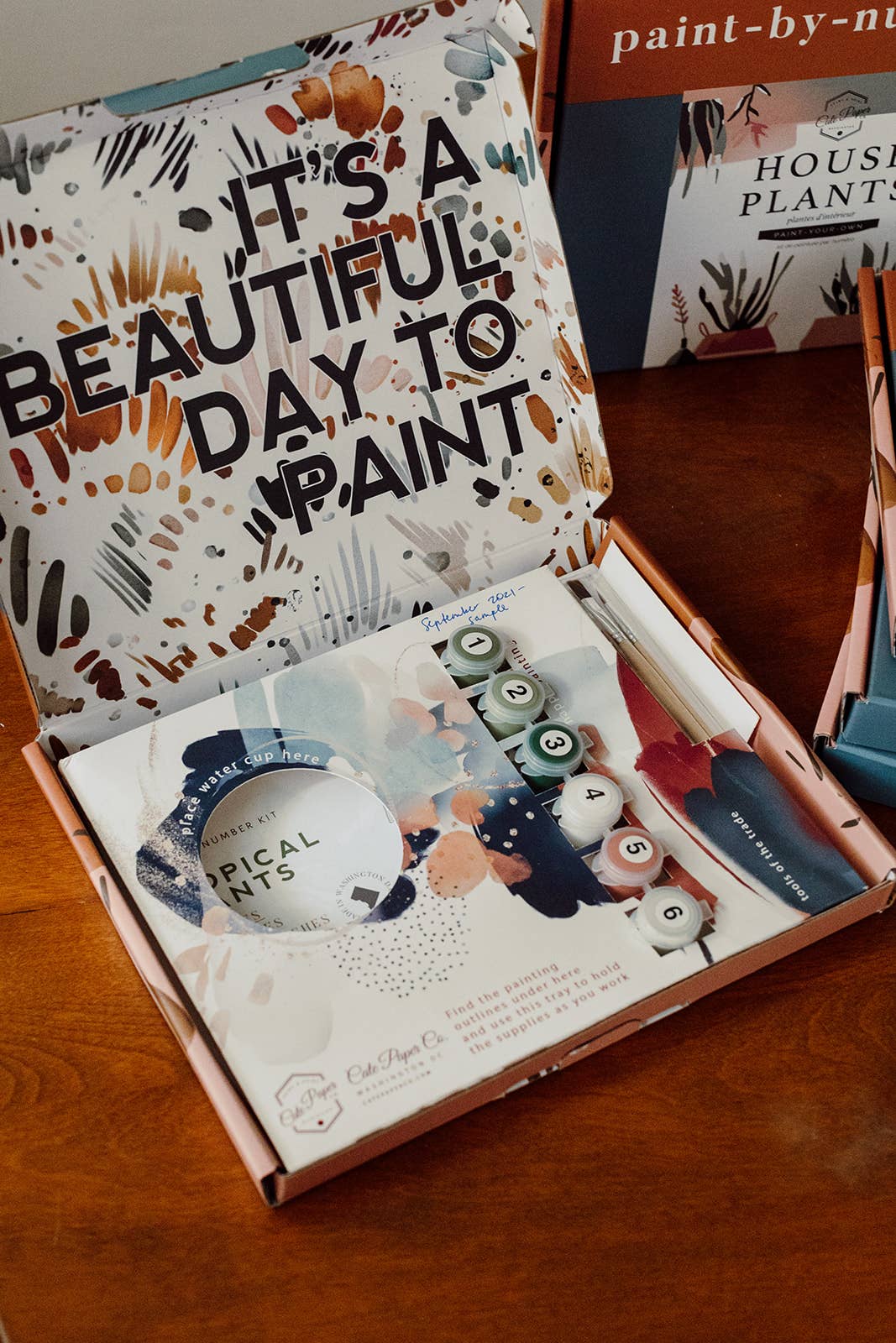 Paint Kit: Tropical Florals