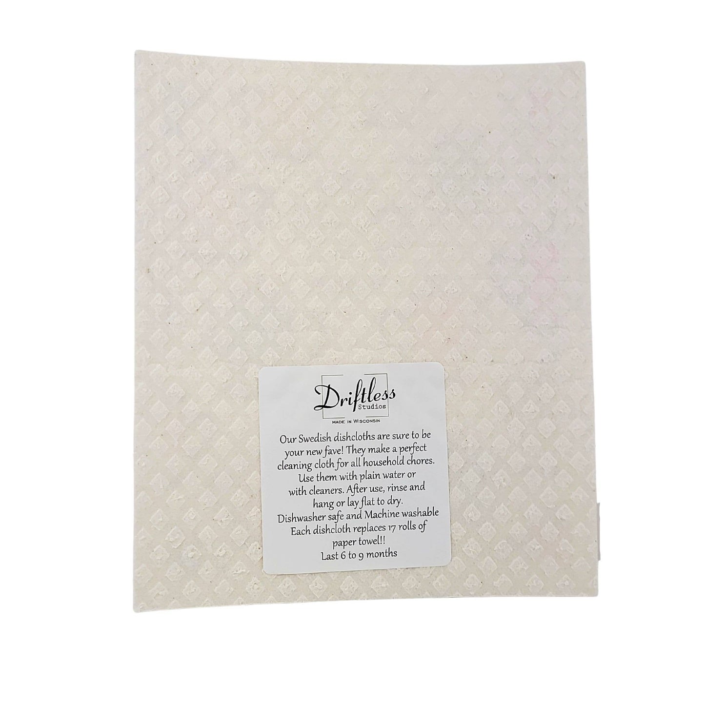 Lavender Patterned Swedish Dishcloths - Sponge Cloths