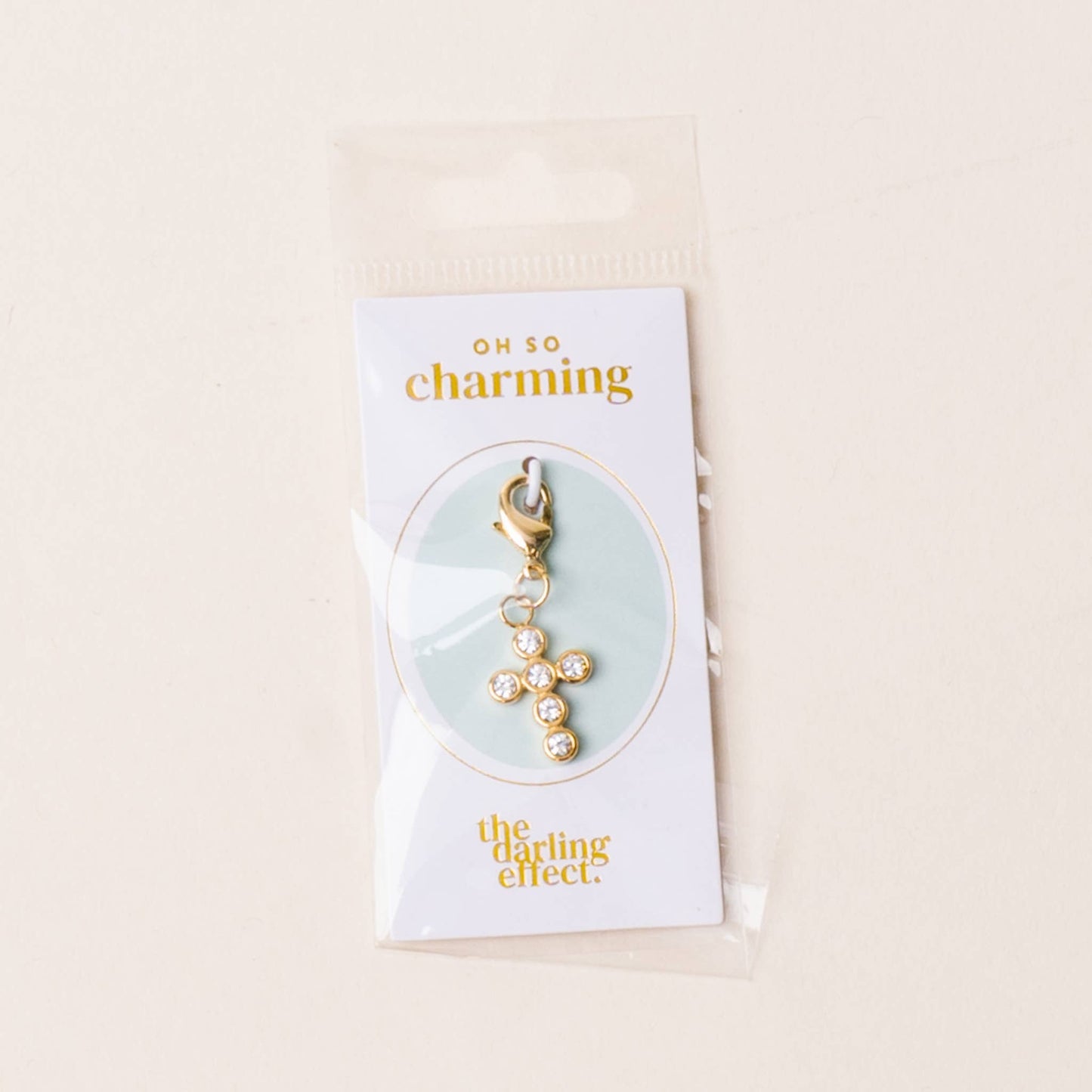 Jewelry Charm Gold-Cross