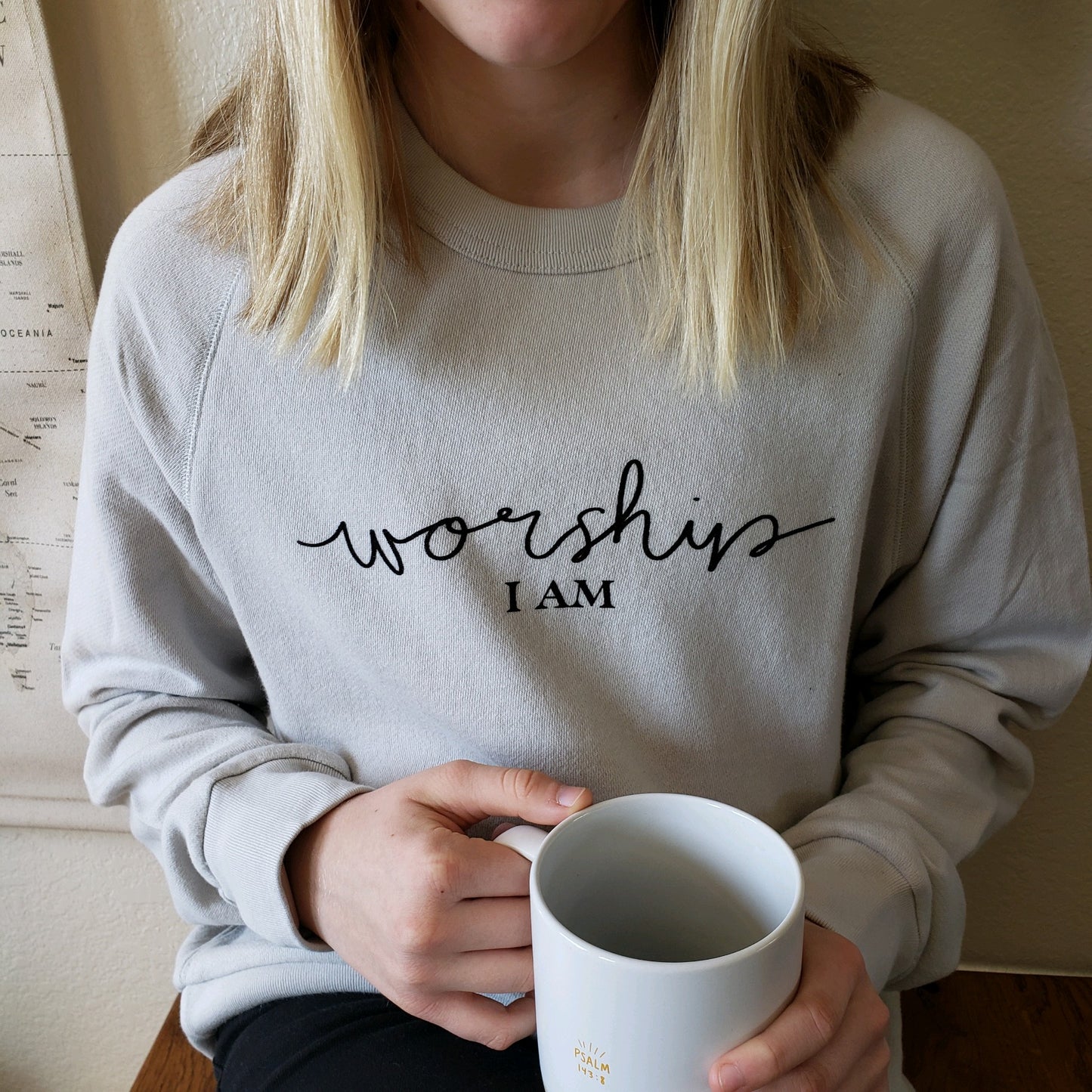 worship I AM Crewneck