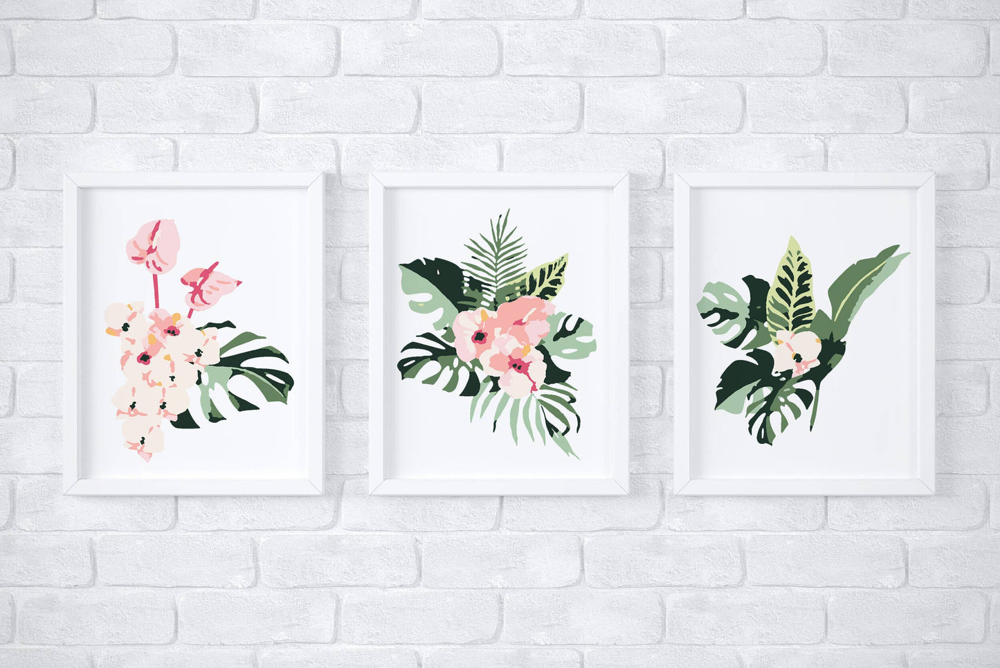 Paint Kit: Tropical Florals