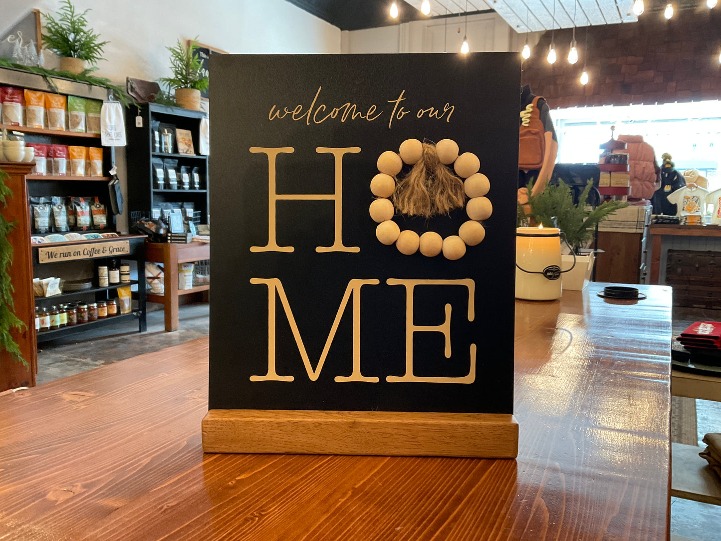 SW Tabletop Sign: Welcome
