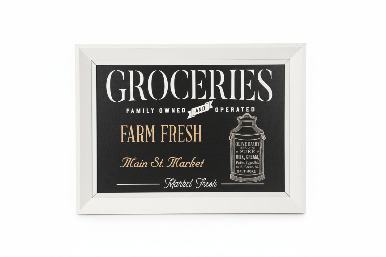 SW Sign: Groceries / Farm Fresh