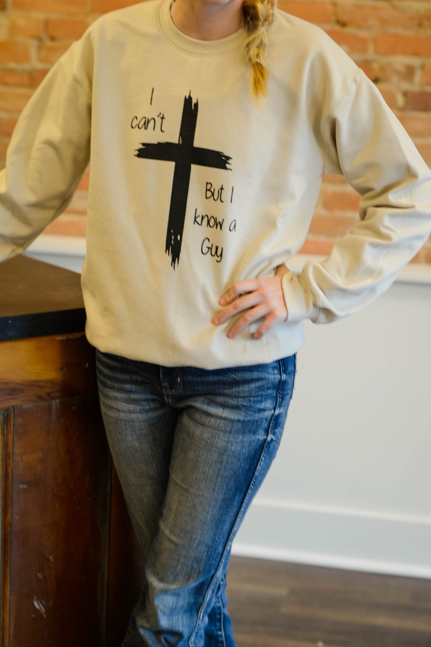 I Can't But I Know A Guy Crewneck