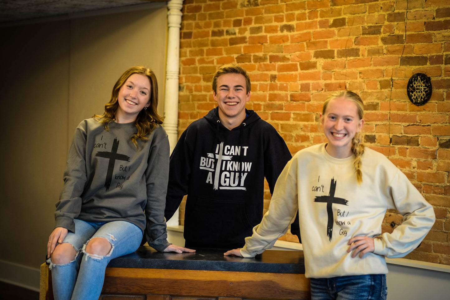 I Can't But I Know A Guy Crewneck