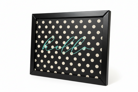 SW Sign: hello polka dot