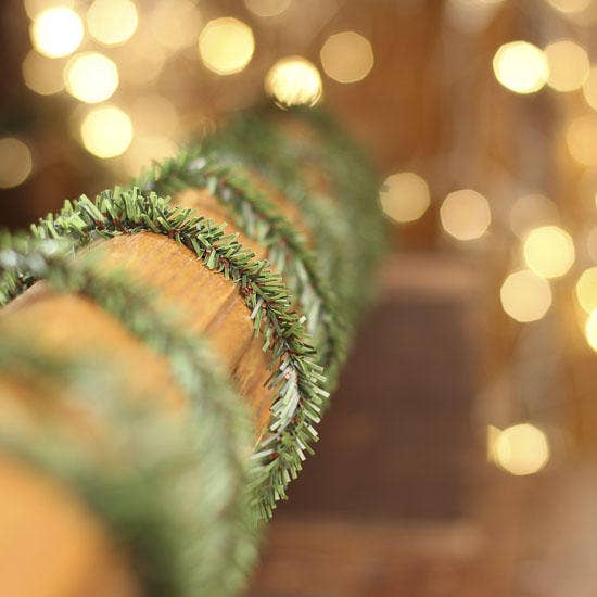 25' Roll Wired Artificial Pine Rope Garland