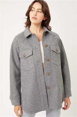 Fleece Oversize Shacket