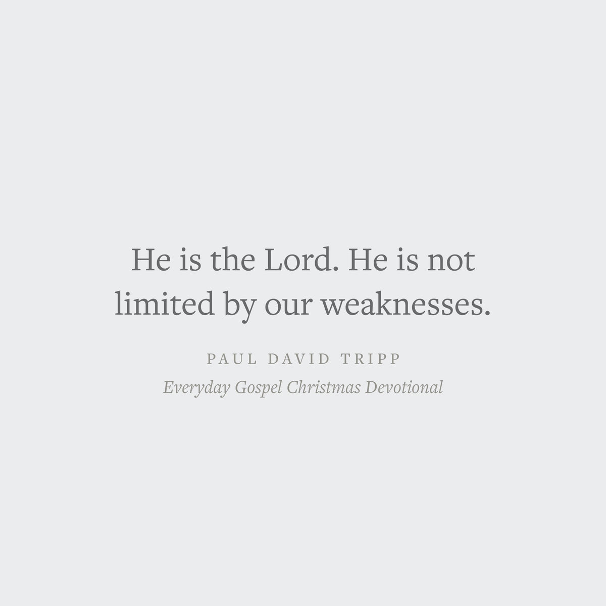 Everyday Gospel Christmas Devotional