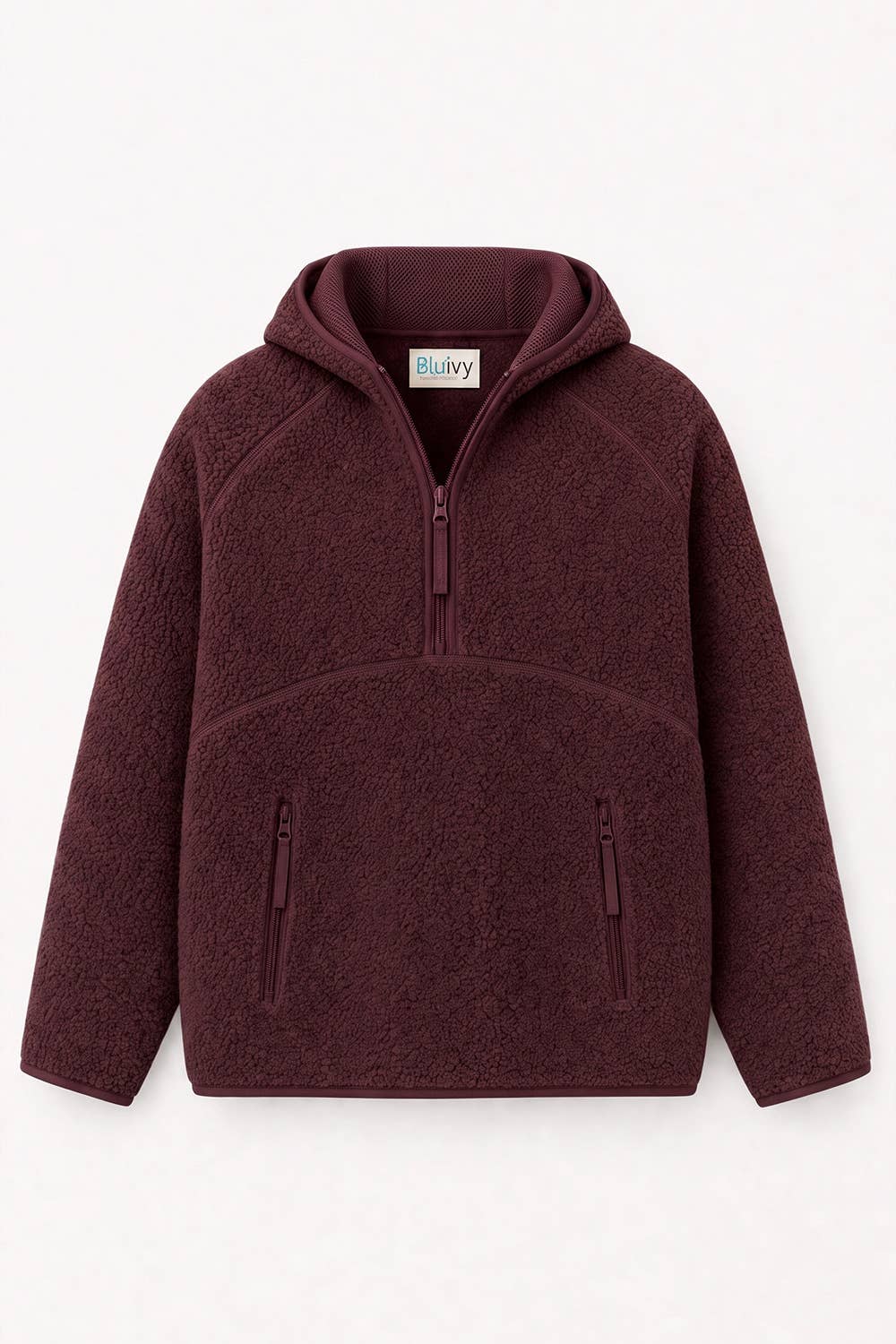 Soft Sherpa Half Zip Hoodie