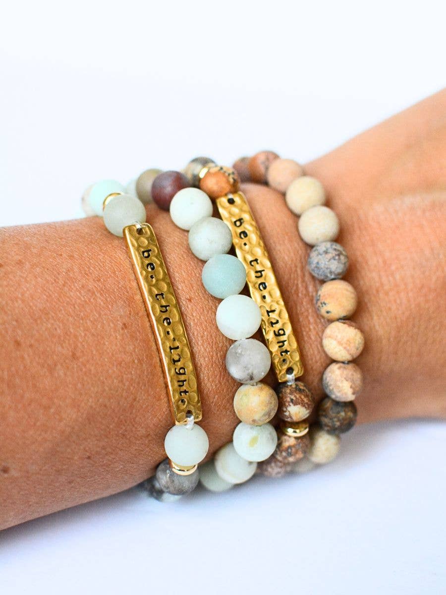 Be The Light Stone Bracelet
