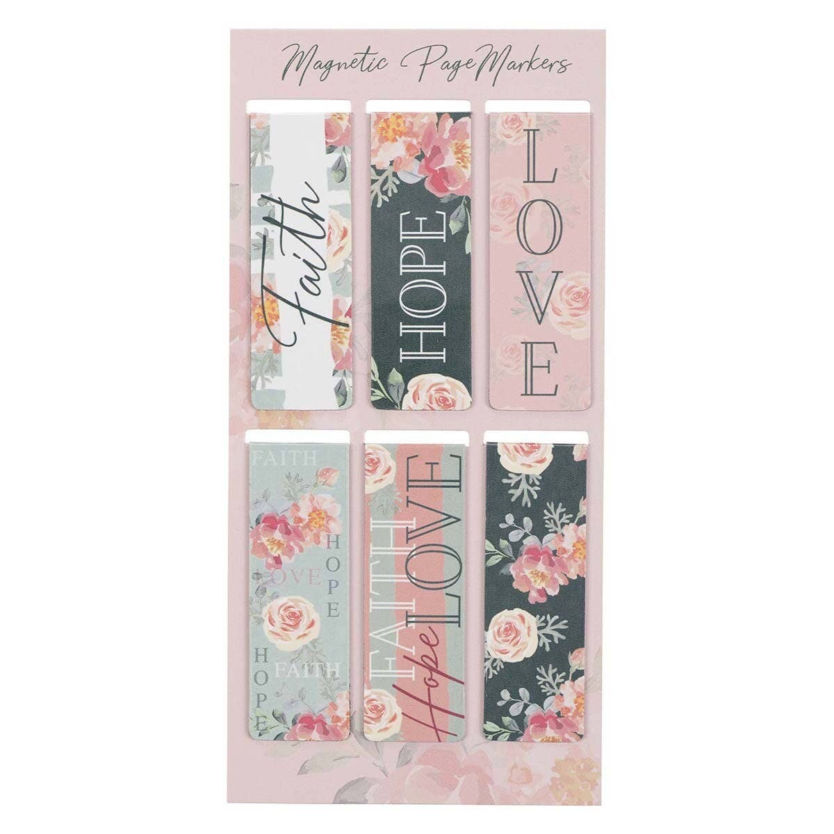 Magnetic Bookmark Vintage Floral