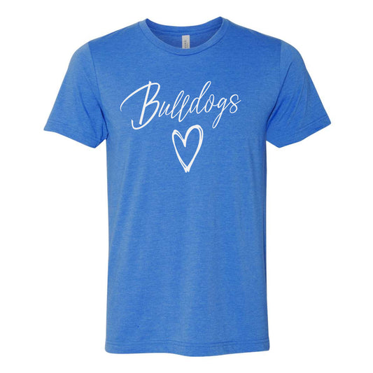 Soft Style Bulldog Heart Tee