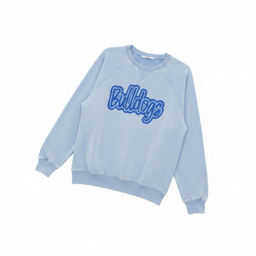 Bulldogs Light Blue Crewneck