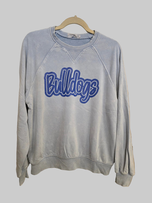 Bulldogs Light Blue Crewneck