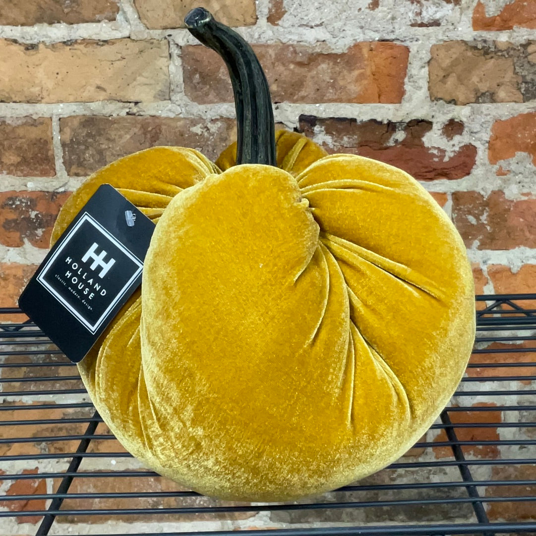 Pumpkin Mustard Velvet / large