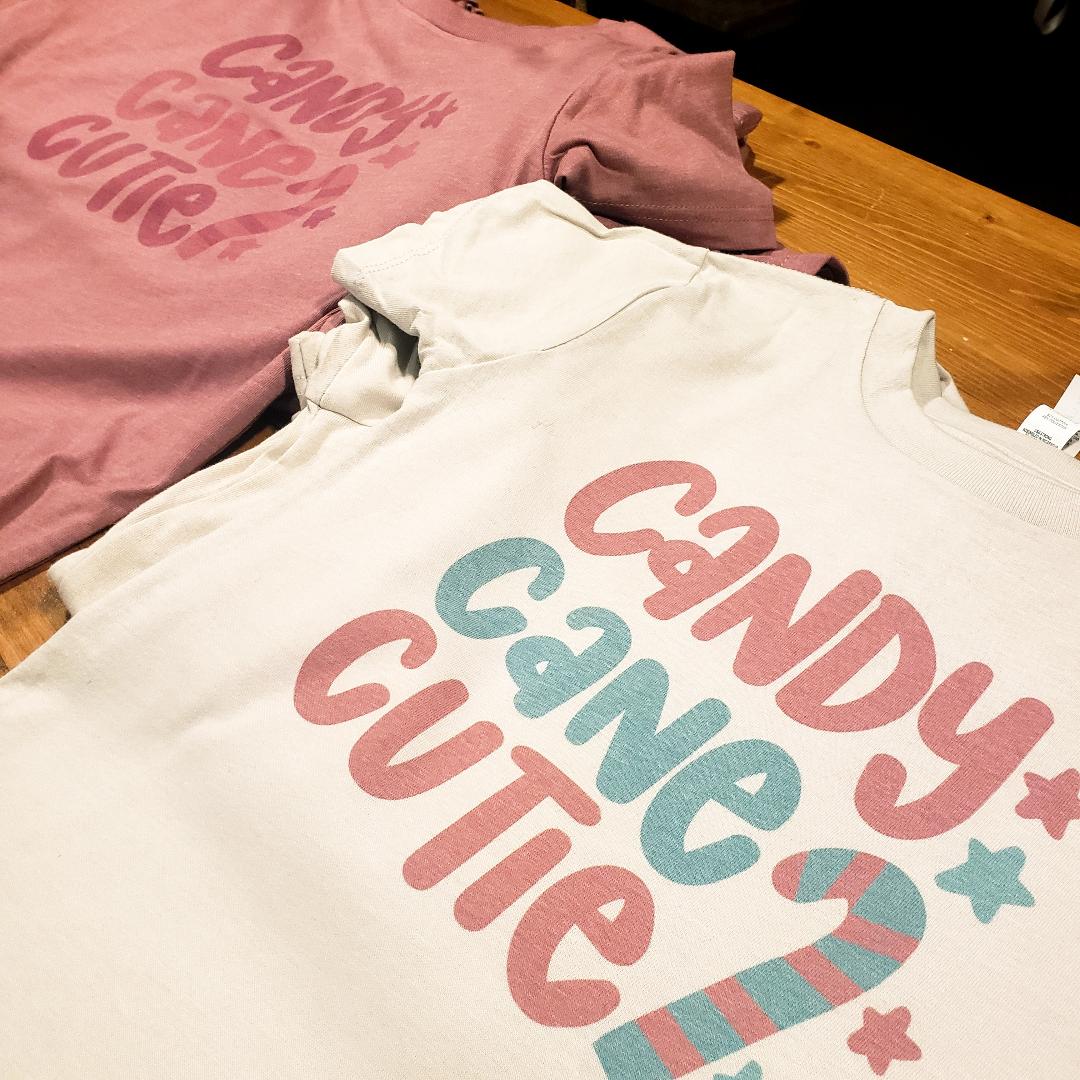 Youth Candy Cane Cutie Tee