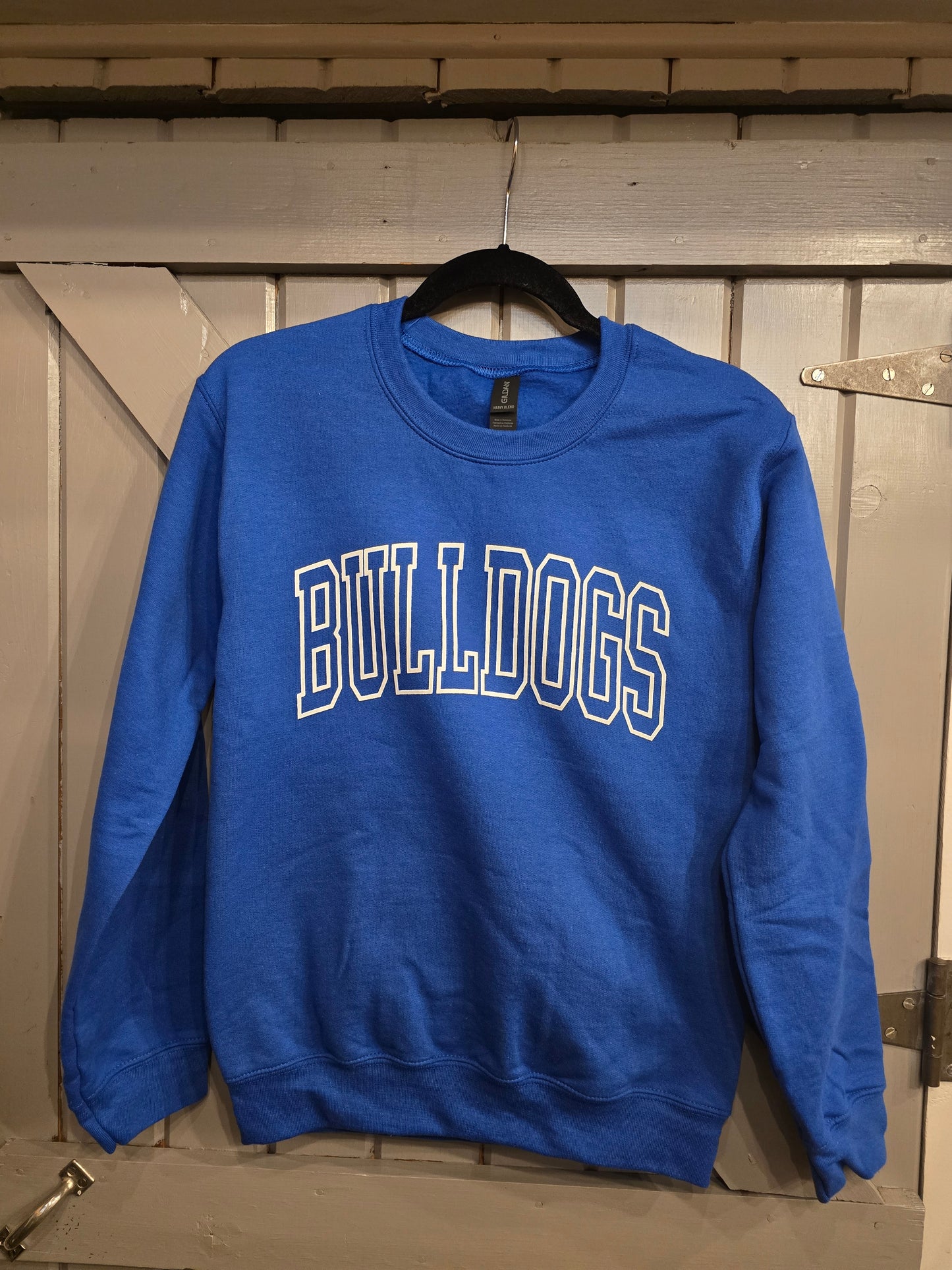 Crew: BULLDOGS on Royal Blue