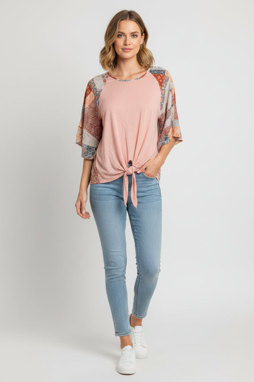 Davi&Dani Round Neck Print