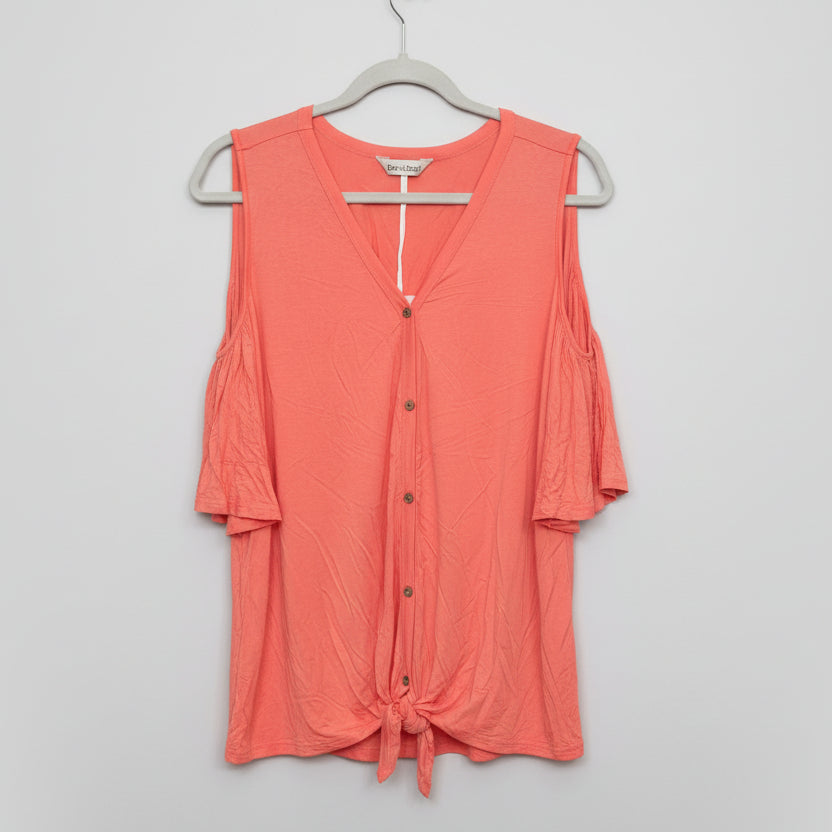 Davi&Dani Sleeveless Button Top