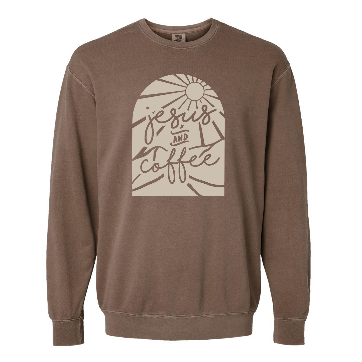 Jesus and Coffee Crewneck