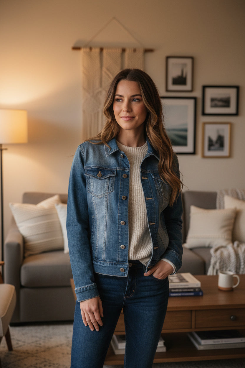 Love Tree Denim Jacket