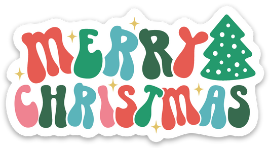 Merry Christmas Sticker