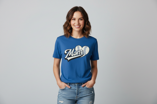 Baseball Softball Mom Tee