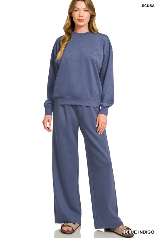 Crewneck Pullover & Pant Set