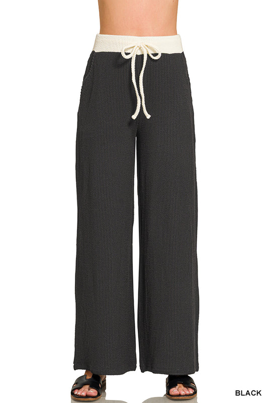 Raised Rib Lounge Pants