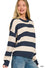 Striped Drop Shoulder Sweater