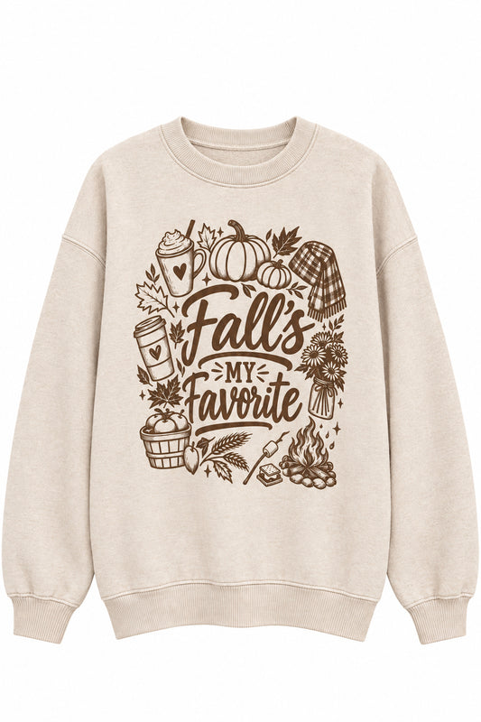 Sweatshirt: Fall's My Favorite
