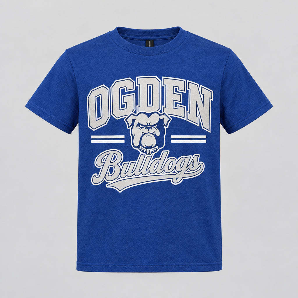Youth Tee: Ogden Bulldogs Head
