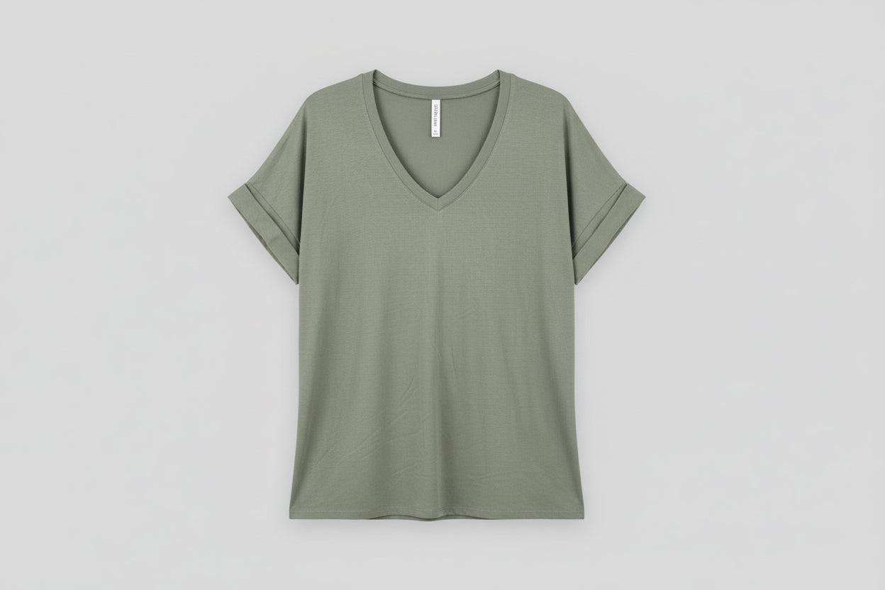 Zenana Premium V Neck Top