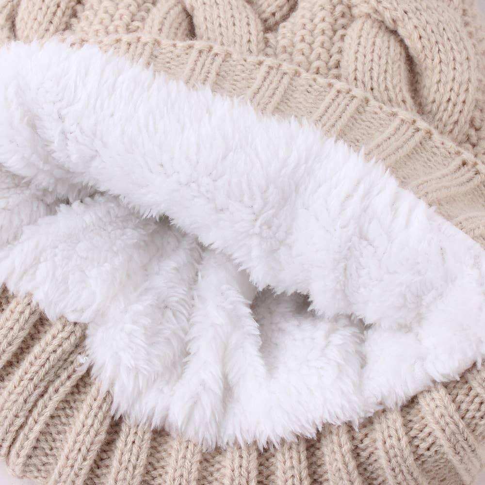 Winter Warm Twist Knitted Hat