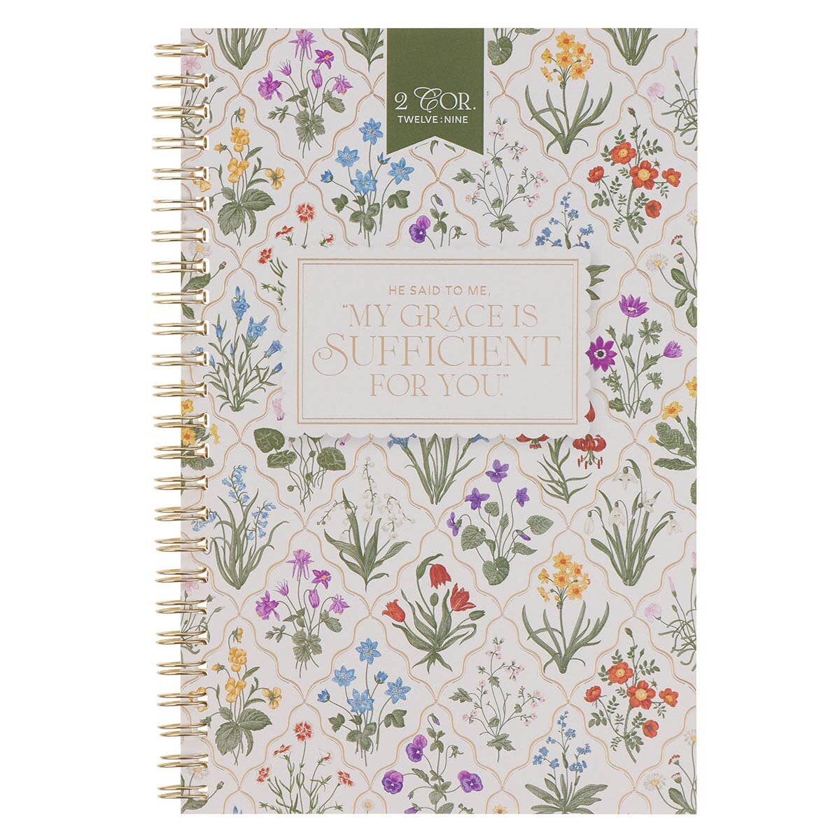 Notebook: My Grace Is Sufficient Spiral