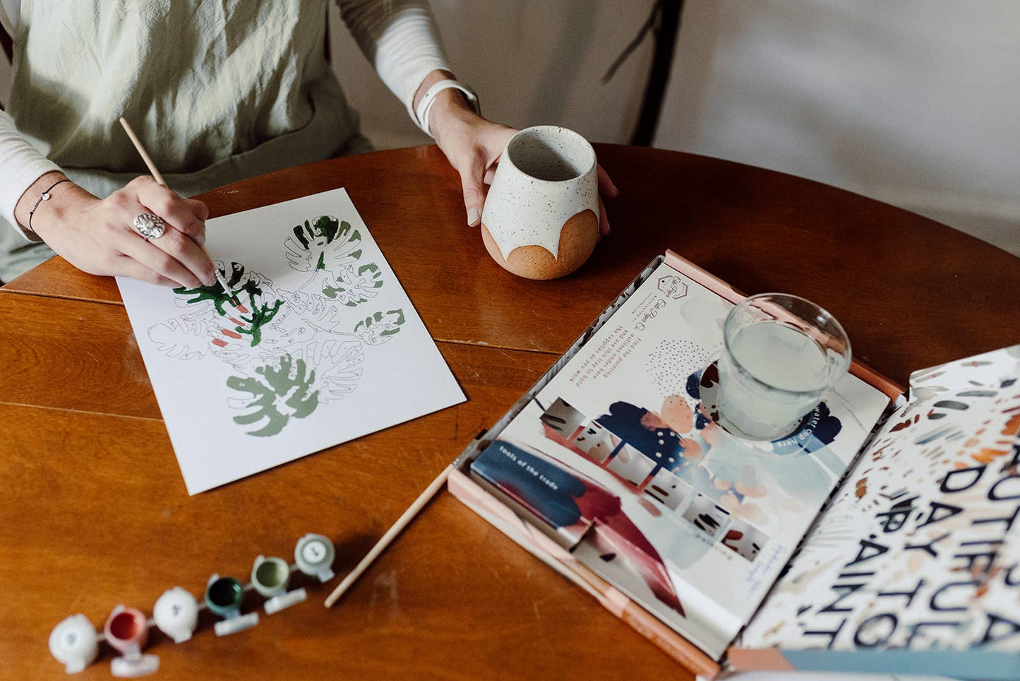 Paint Kit: Tropical Florals