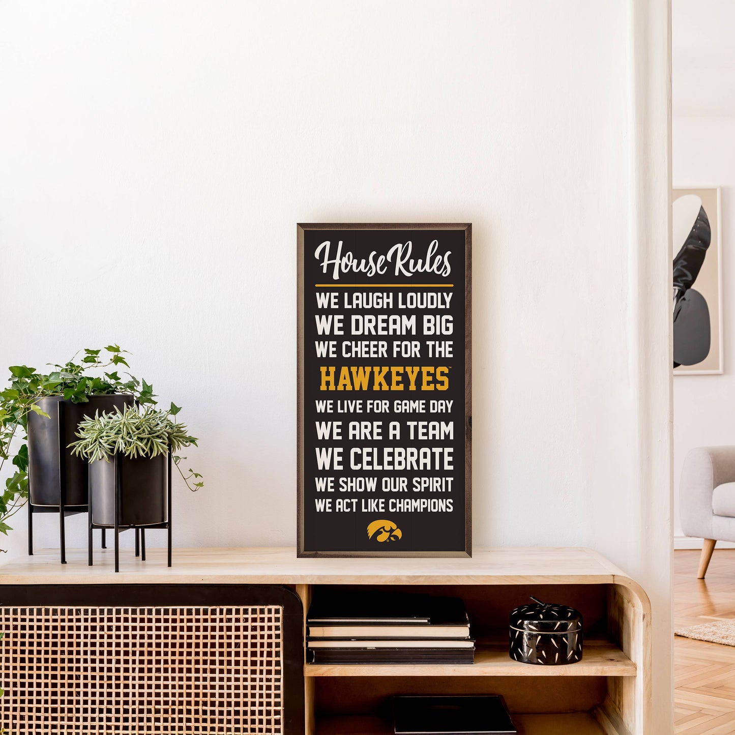 Sign / House Rules Iowa