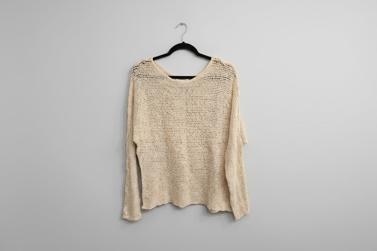 ee.some Open Weave Sweater